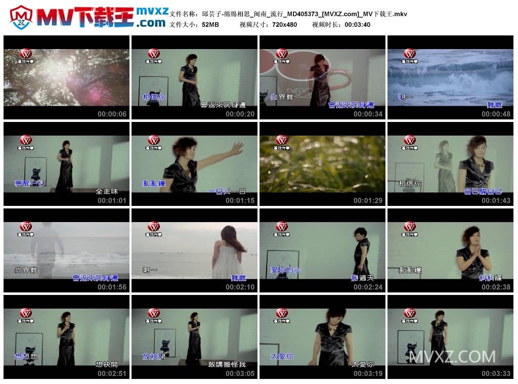 邱芸子-绵绵相思_闽南_流行_MD405373